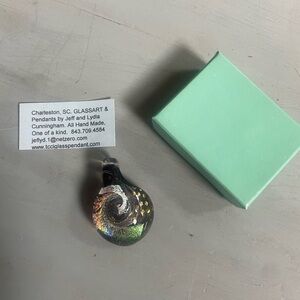 Unique jewelry handmade charm for necklace